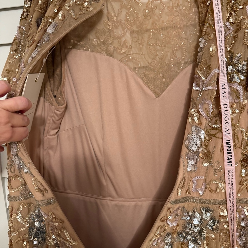 Mac Duggal sequined formal evening gown - Picture 13 of 13